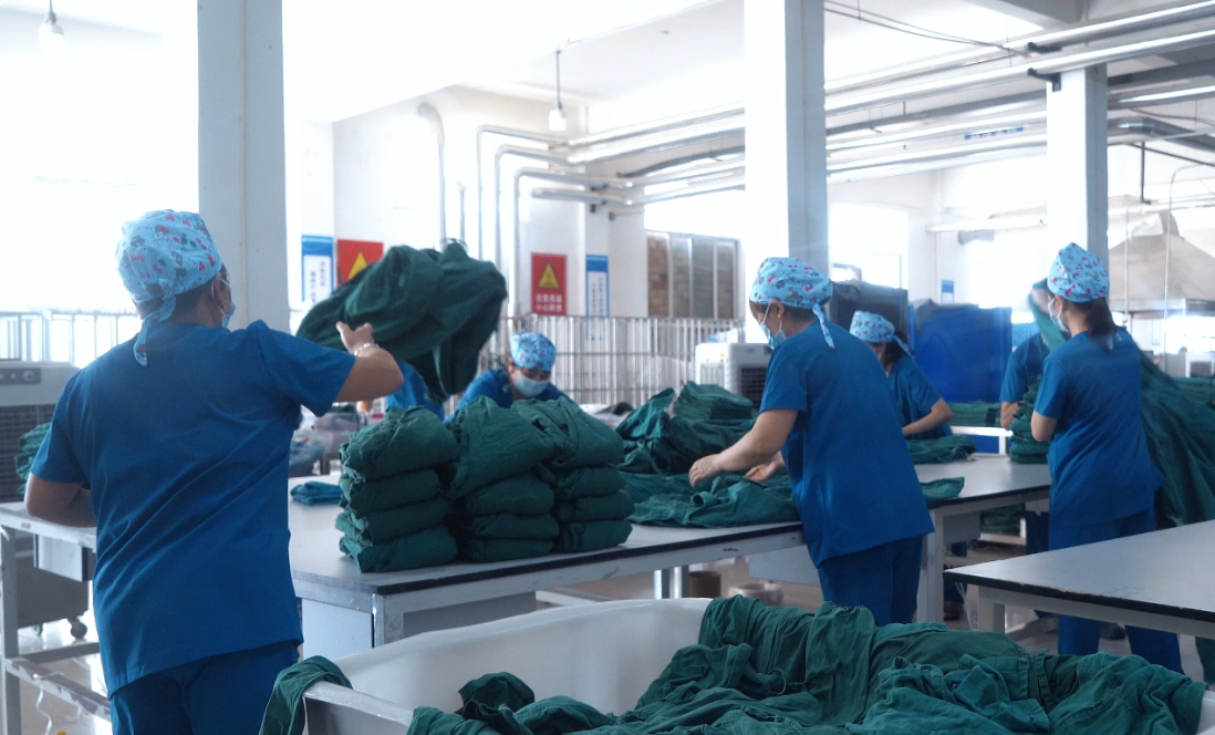 Sorting linen
